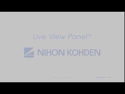 Nihon Kohden Live View Panel