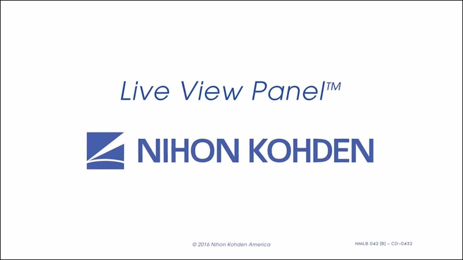 Live View Panel